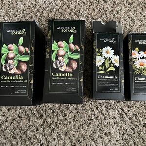 Bulk Skincare Oils, Apricot Oil, Camellia Oil, Chamomile Oil, Make Your Own